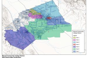 Merced County Registrar of Voters Area Map