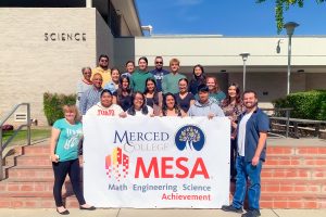 Merced College Mesa Students group photo